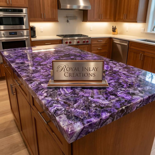 Amethyst kitchen island - amethyst,