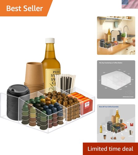 Acrylic coffee bar station - acrylic,